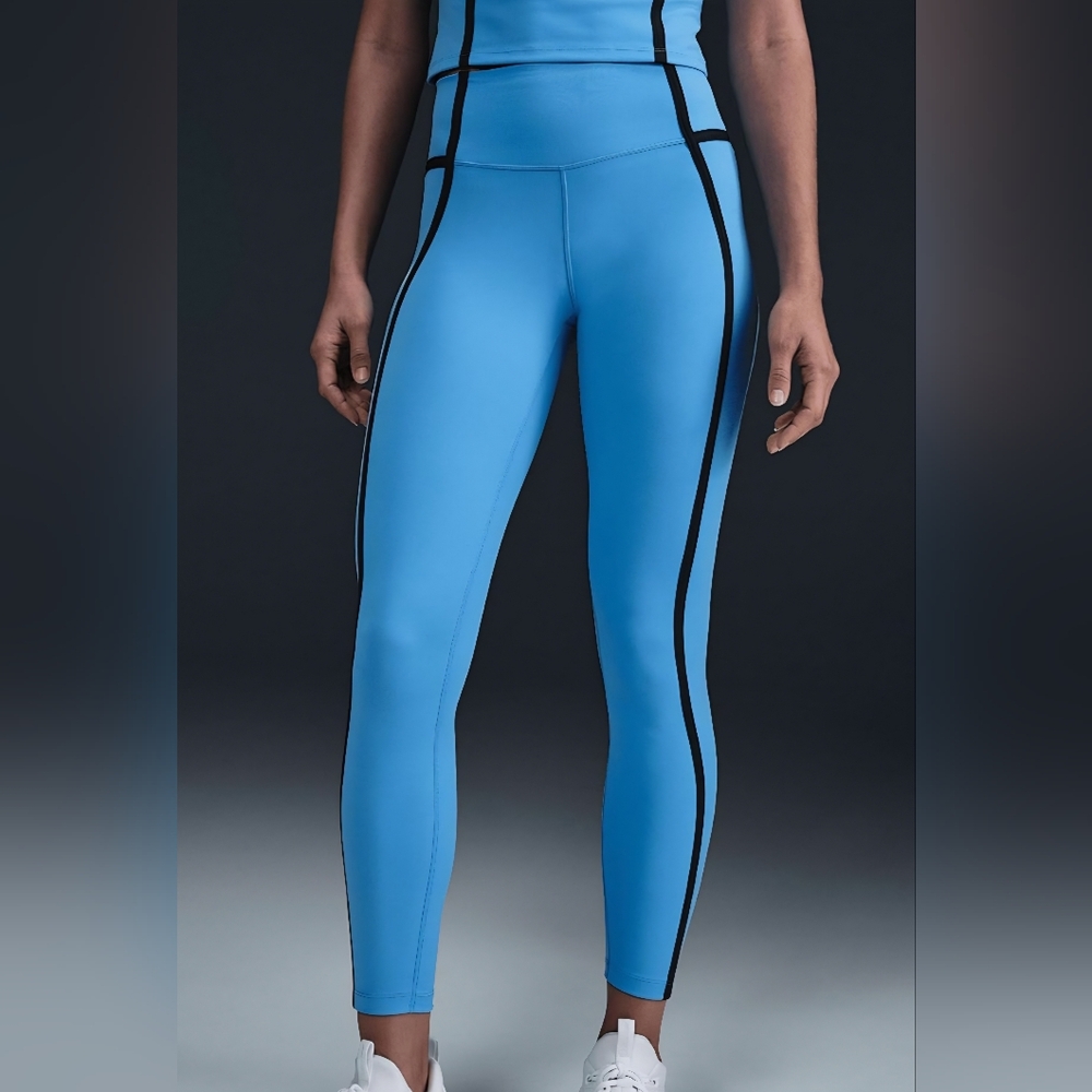 Nike One Women's High-Waisted 7/8 Leggings, Sz Large